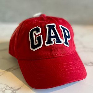 babyGap Red Logo Baseball Cap, Size XS/S, 12-24 Months